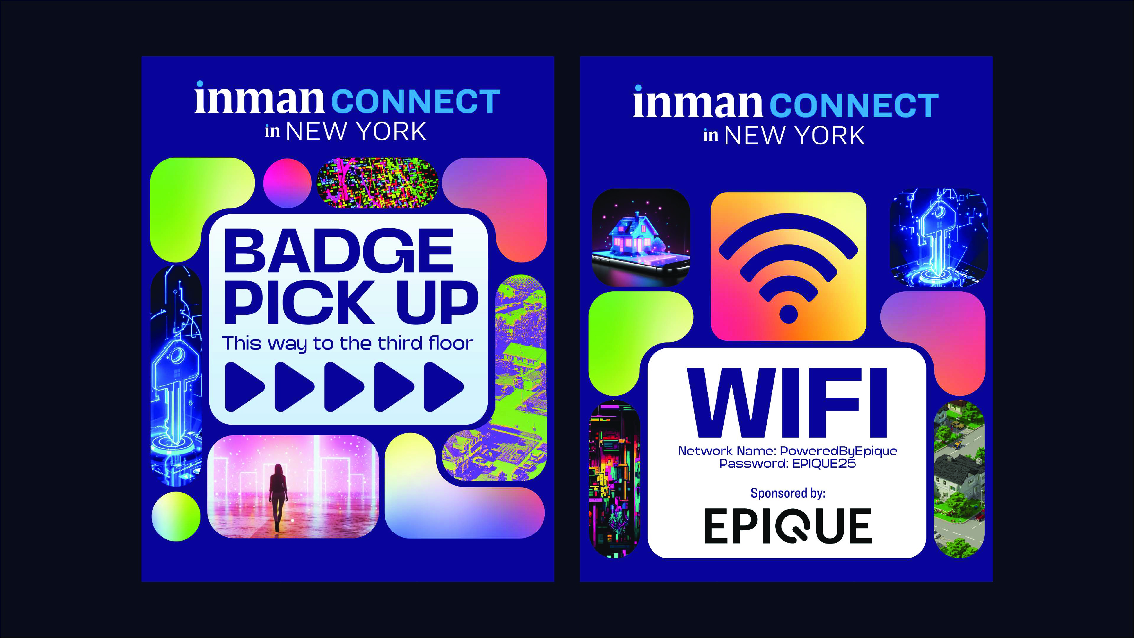 ICNY 2026 wayfinding and event signage