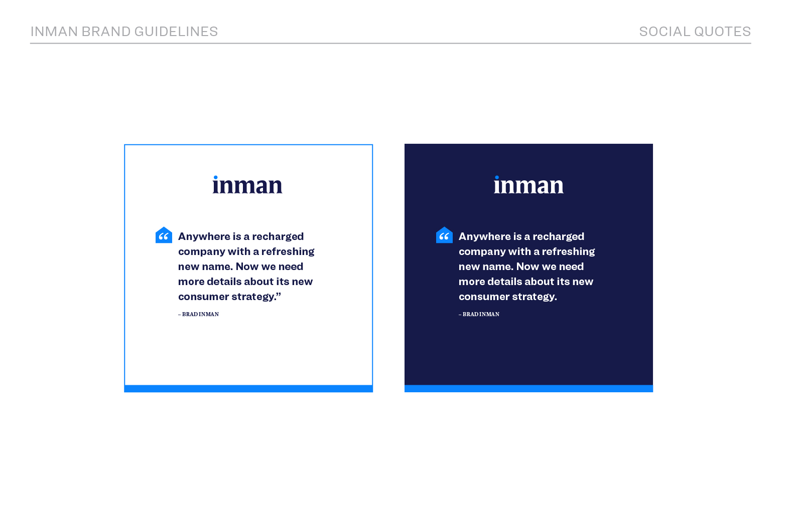 Inman social quote templates